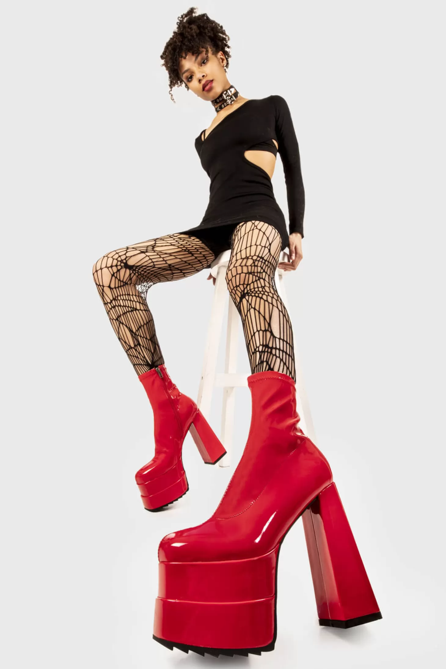 lamodawebsite Cheville*Cassette Platform Ankle Boots