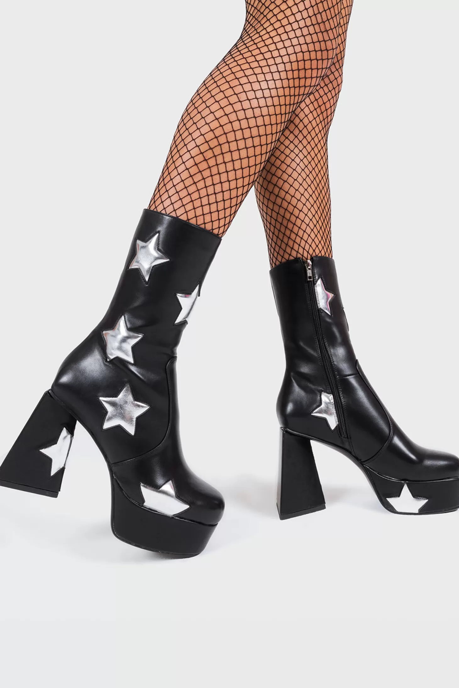 lamodawebsite Cheville*Seeking Stars Platform Ankle Boots