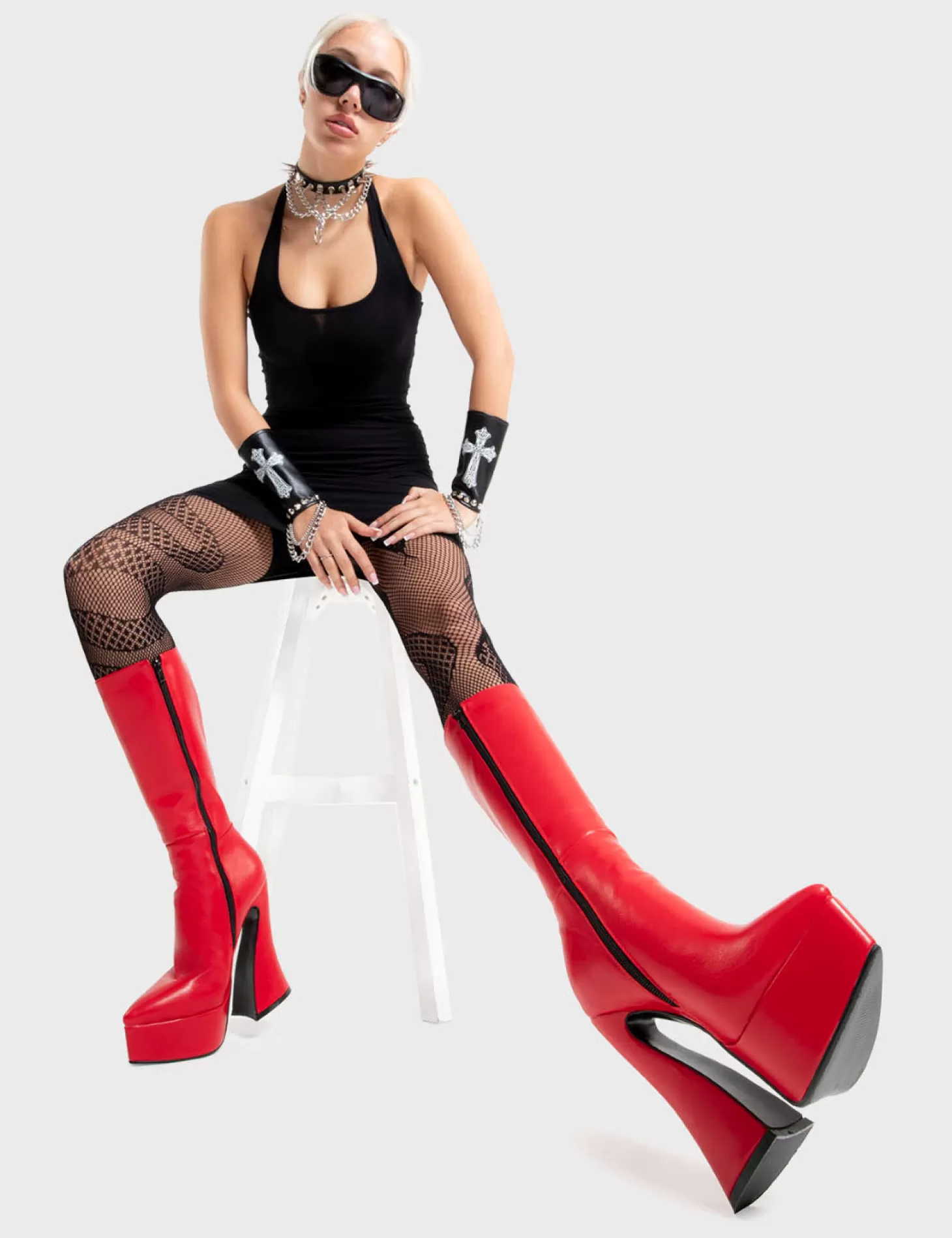 LAMODA Veau*Sketchy Platform Calf Boots
