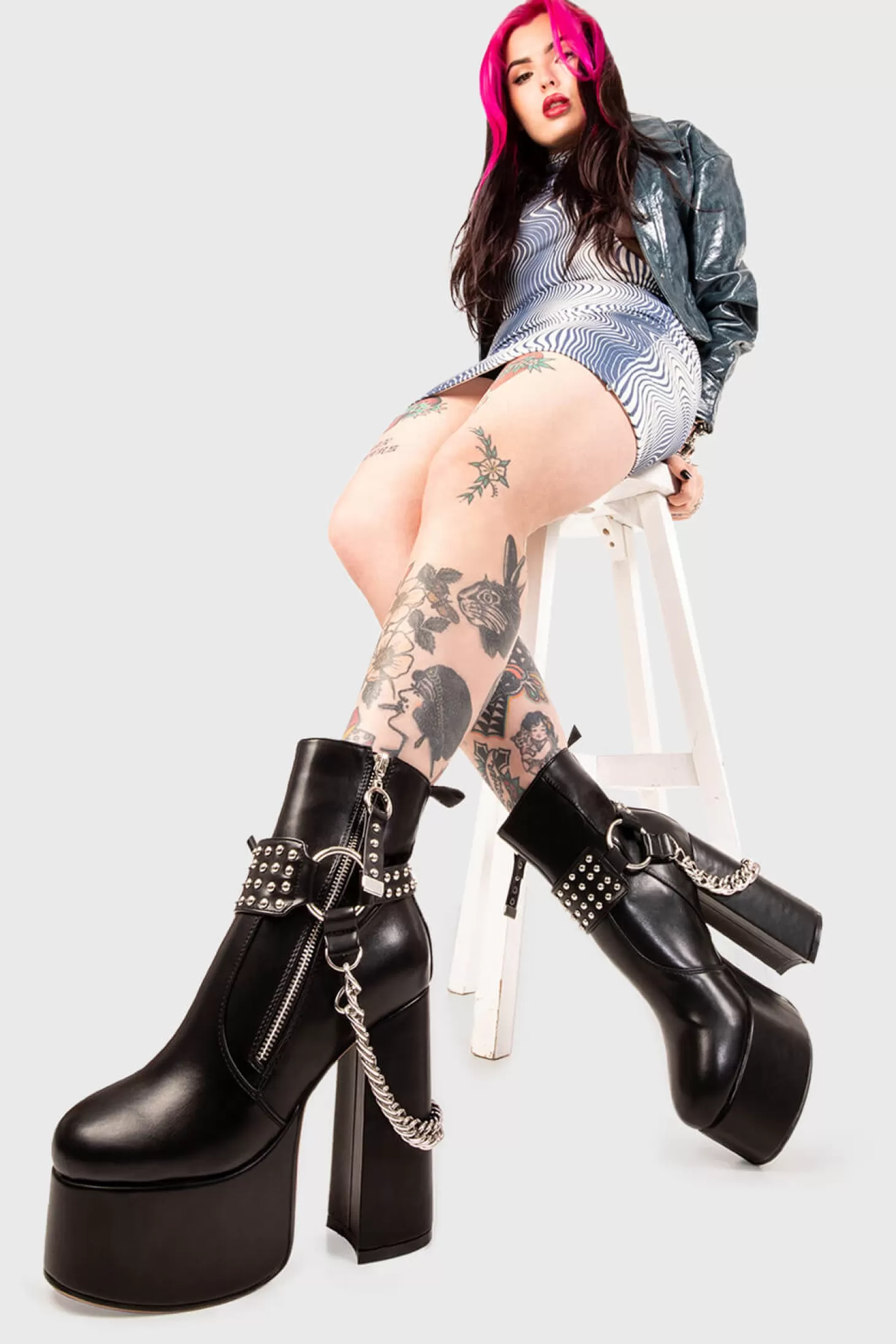 lamodawebsite Cheville*So What Platform Ankle Boots